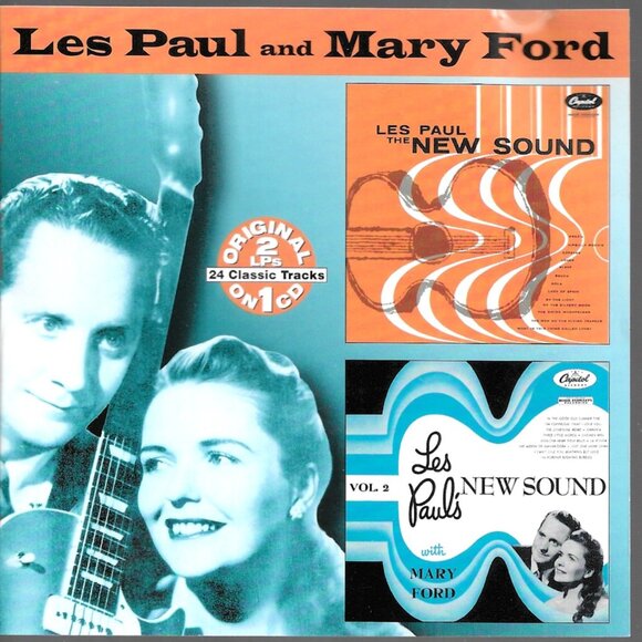 Les Paul and Mary Ford - The New Sound / The New Sound Vol. 2 [CD] - Picture 1 of 2